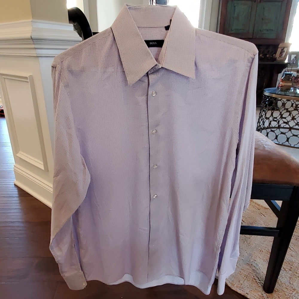 Hugo Boss mens dress shirt, 16 1/2, 34/35 regular